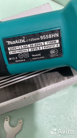 Ушм Makita 9558 с регулировкой оборотов