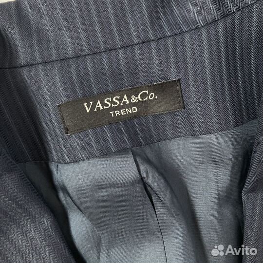 Брючный костюм Vassa & Co 44 шерсть/шелк