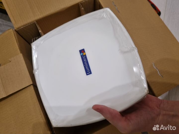 Набор посуды luminarc новый quadrato 19+6