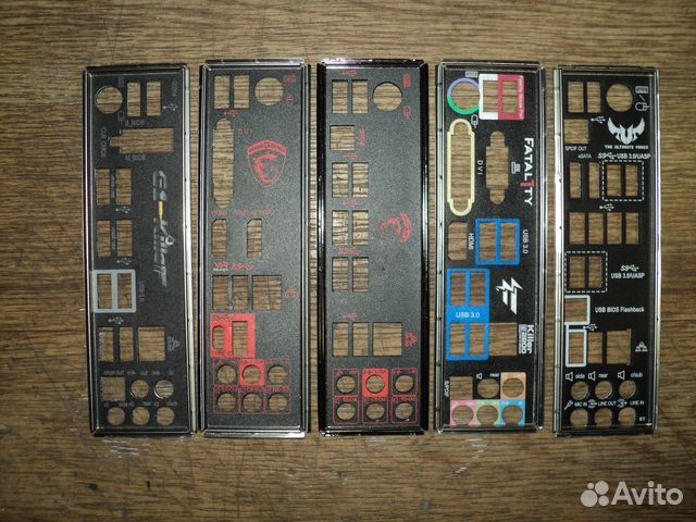 Радиаторы, стойки для кулеров, заглушки на зад