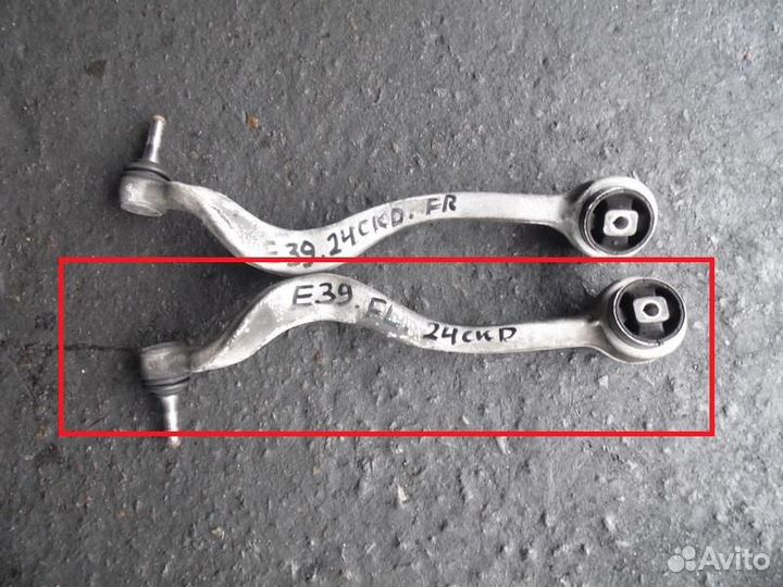Рычаг BMW 5-series E39 M52B25 Лево Перед