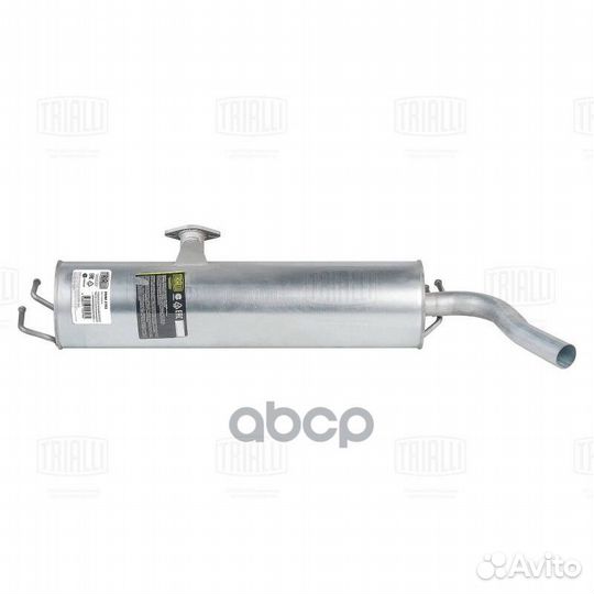 Глушитель для а/м Chery Tiggo (05) осн. (алюм