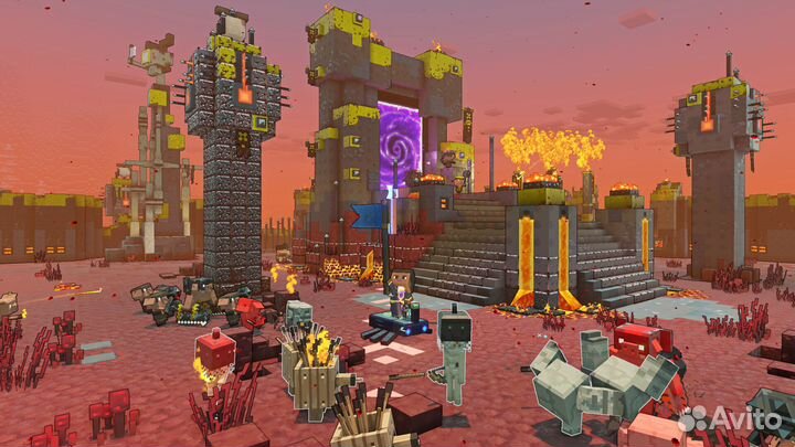 Minecraft Legends Deluxe Edition (Б/У) PS5, русска