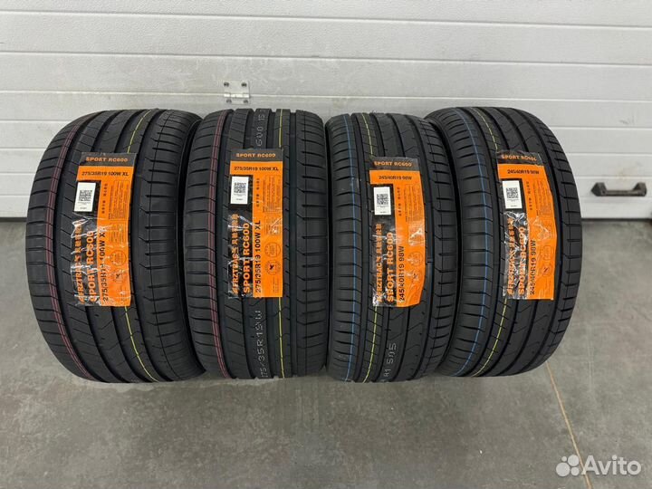 Frztrac Sport RC600 275/35 R19 и 245/40 R19 101W