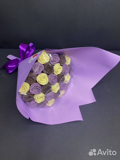 Букет - 29 Роз из Бельгийского Шоколада