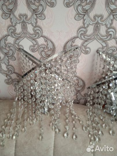 Люстра и 2 бра