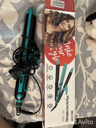 Плойка, гафре, утюжок. 3 в 1 мультистайлер