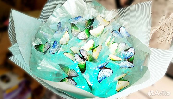 Букет из бабочек