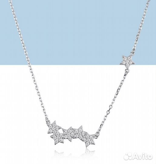 Колье Momnt серебро