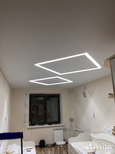 Натяжные потолки. Установка