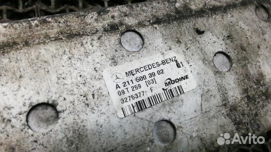 Радиатор интеркуллера mercedes benz CLS C219 (4NT1