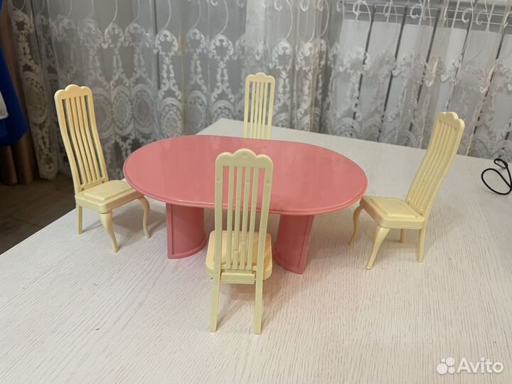 Игрушечный Детский стол и стул