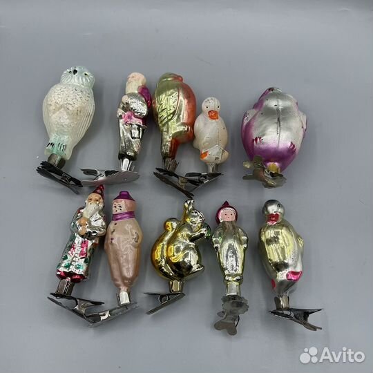 Елочные игрушки СССР