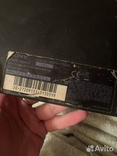 Игровая приставка sony playstation 2