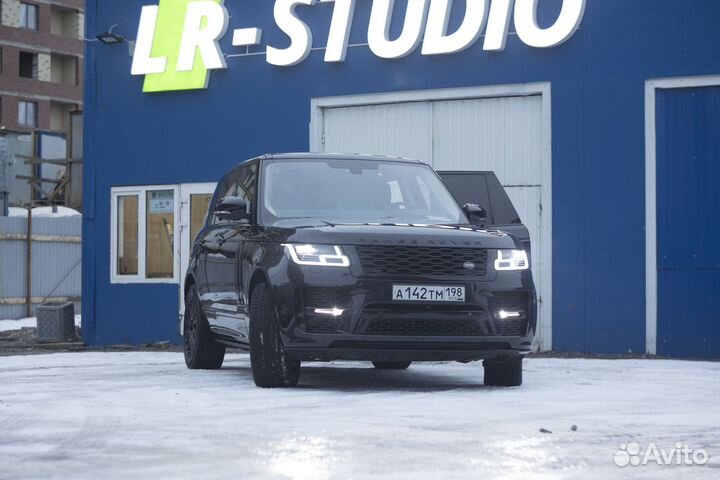 Рестайлинг Range Rover 2013 в 2018-2021 SVO