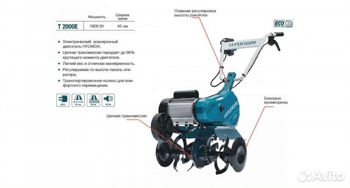 Культиватор электрический