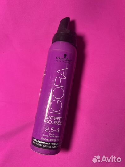 Тонирующий мусс Igora