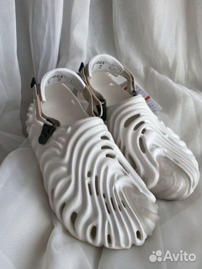 Crocs salehe bembury Pollex White / Mokka