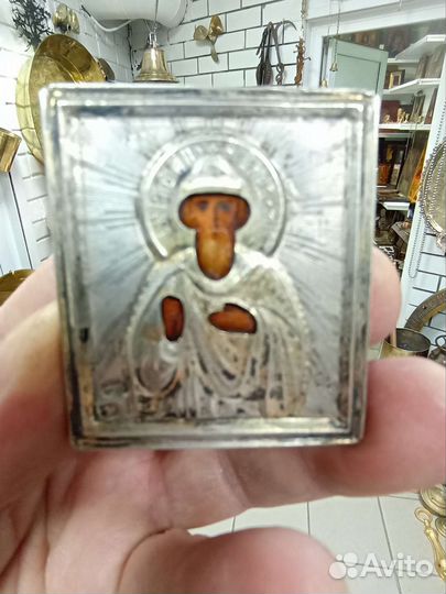 Икона старинная.84 пр.Св.Владимир