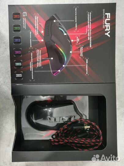 Игровая мышь Zet gaming Fury