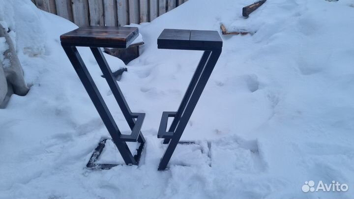 Барный стул в стиле лофт