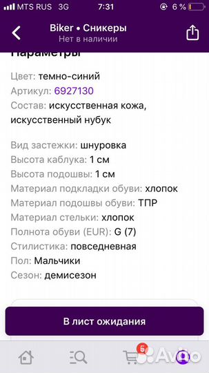 Ботинки демисезонные