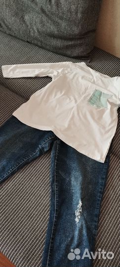 Джинсы Бонприкс и футболка 50 размер