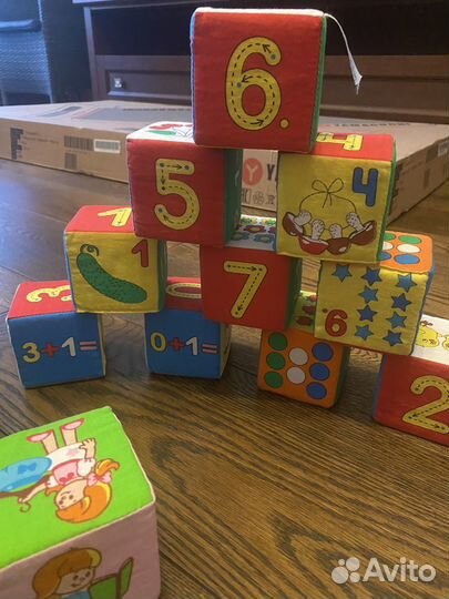 Мягкие кубики