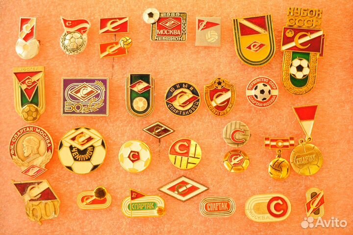 Значки футбол футбольные клубы города Москва
