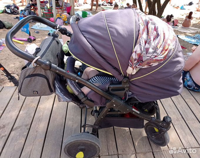 Прогулочная коляска tutis zippy+ автокресло