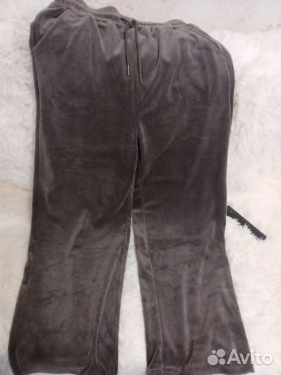 Брюки велюровые