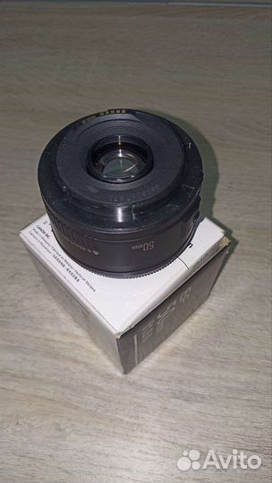 Объектив canon 50mm f 1.8 ll