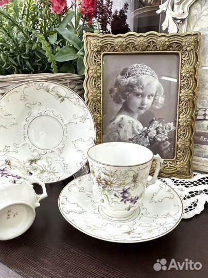 Антикварные чайные пары Германия