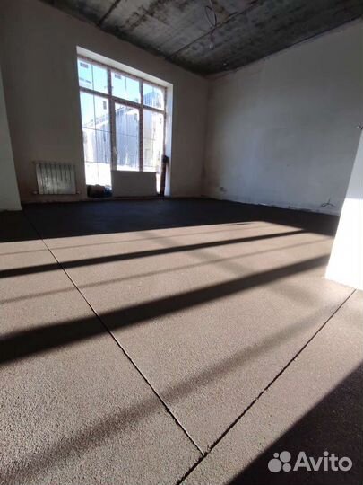 Выравнивание пола, полусухая стяжка, тёплый пол