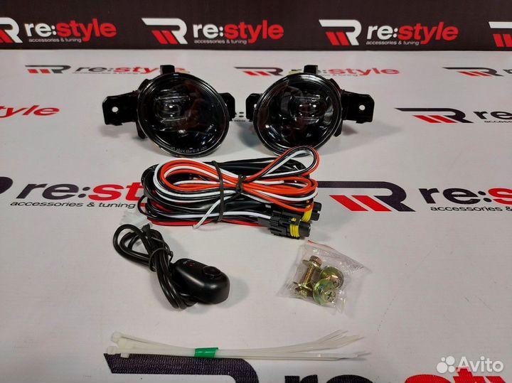 Туманки Nissan 2 уха LED dlaa NS0134