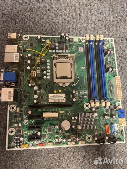 Материнская плата с процессором i3 540