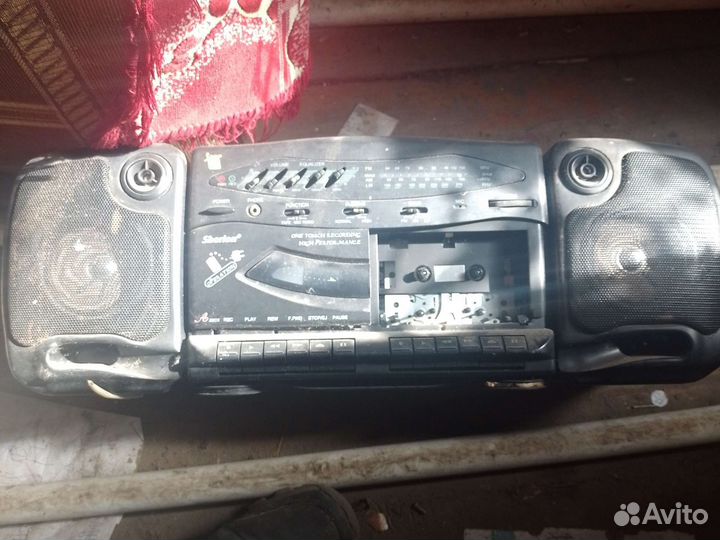 Магнитофон 2х кассетный