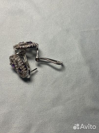 Серебряные серьги