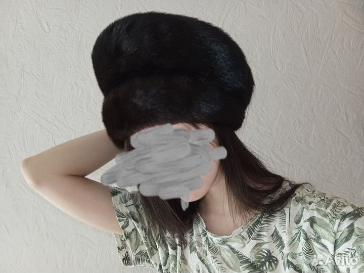 Шапка зимняя меховая женская