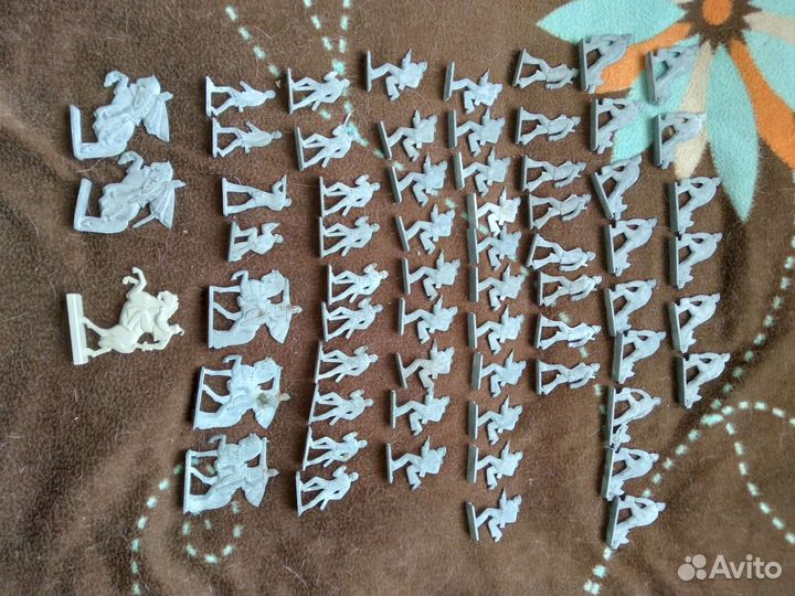 Солдатики металлические СССР