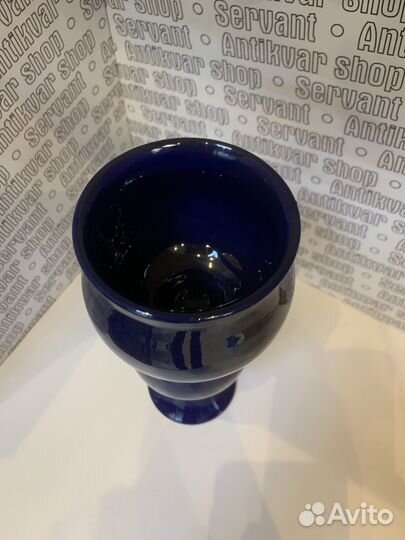 Ваза перевёртыш. Обливная керамика