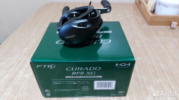 Мультипликаторная катушка Shimano Curado BFS