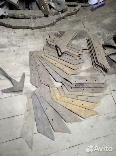 Борона, лемеха