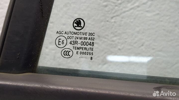 Дверь боковая левая задняя Skoda Fabia