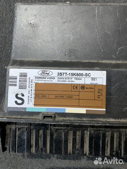 Блок комфорта ford mondeo 3