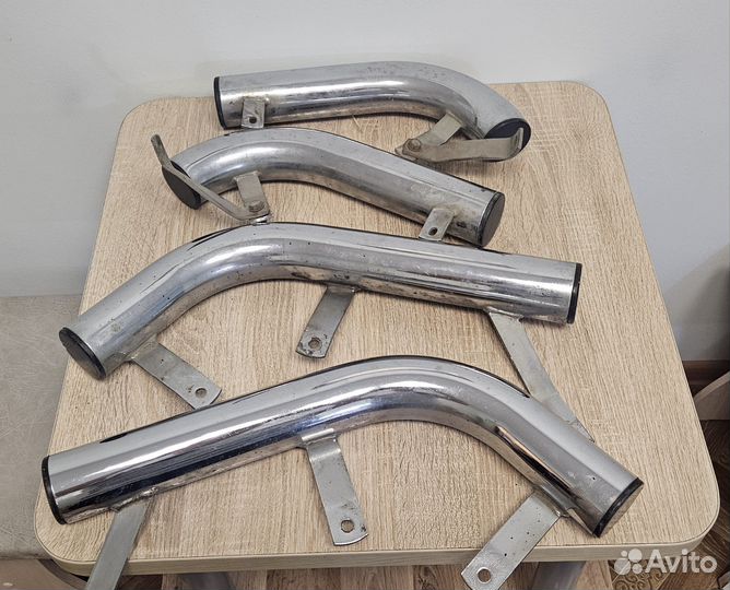 Защита бампера угловая перед и зад х-трейл т30