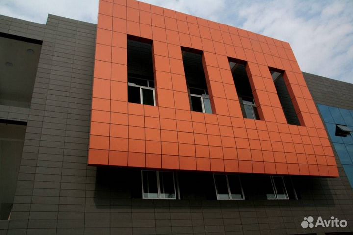 Сделаю вентфасад из алюминиевых композитных панеле