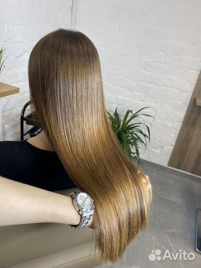 Кератиновое выпрямление ботокс