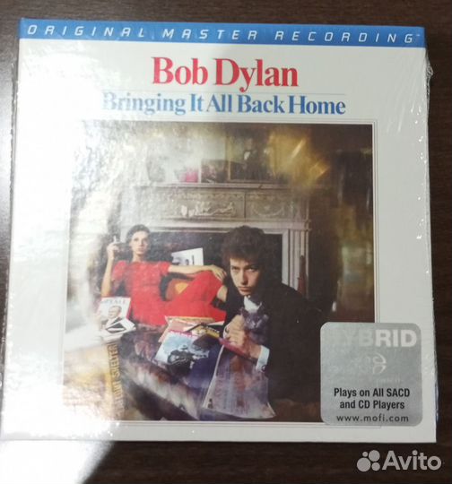 Bob Dylan Mobile Fidelity hybrid super audio CD