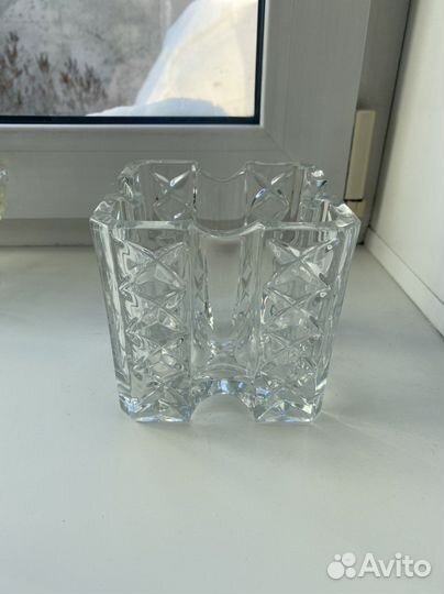 Хрустальная ваза